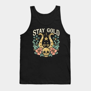 Stay Gold Tank Top